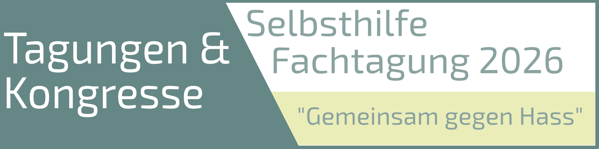Selbsthilfe Fachtagung 2026